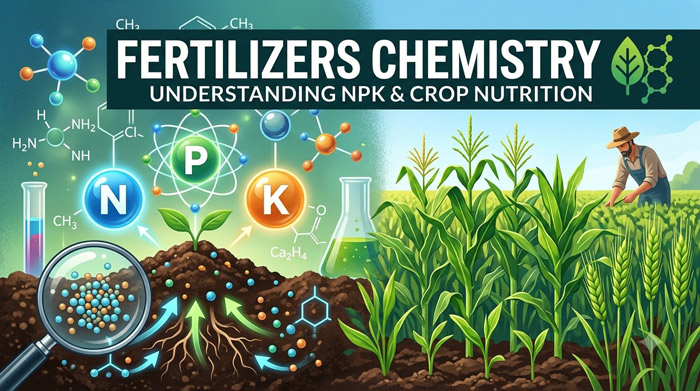 Read more about the article Fertilizers Chemistry : Types of Fertilizers used in agriculture