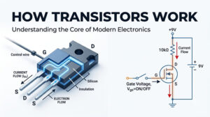 Read more about the article Transistor Working Principle: A Complete Guide to NPN and PNP