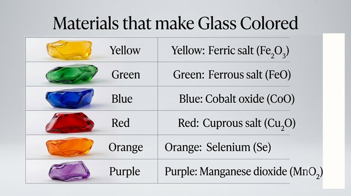 Materials glass formula