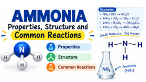 Read more about the article Ammonia Gas Explained: Structure, Preparation, Properties & Reactions